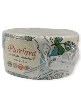 Moda Fabrics PUREBRED Jelly Roll Cotton Multicolor Pattern Quilting Strips 2.5"